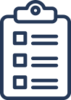 Clipboard with checkboxes