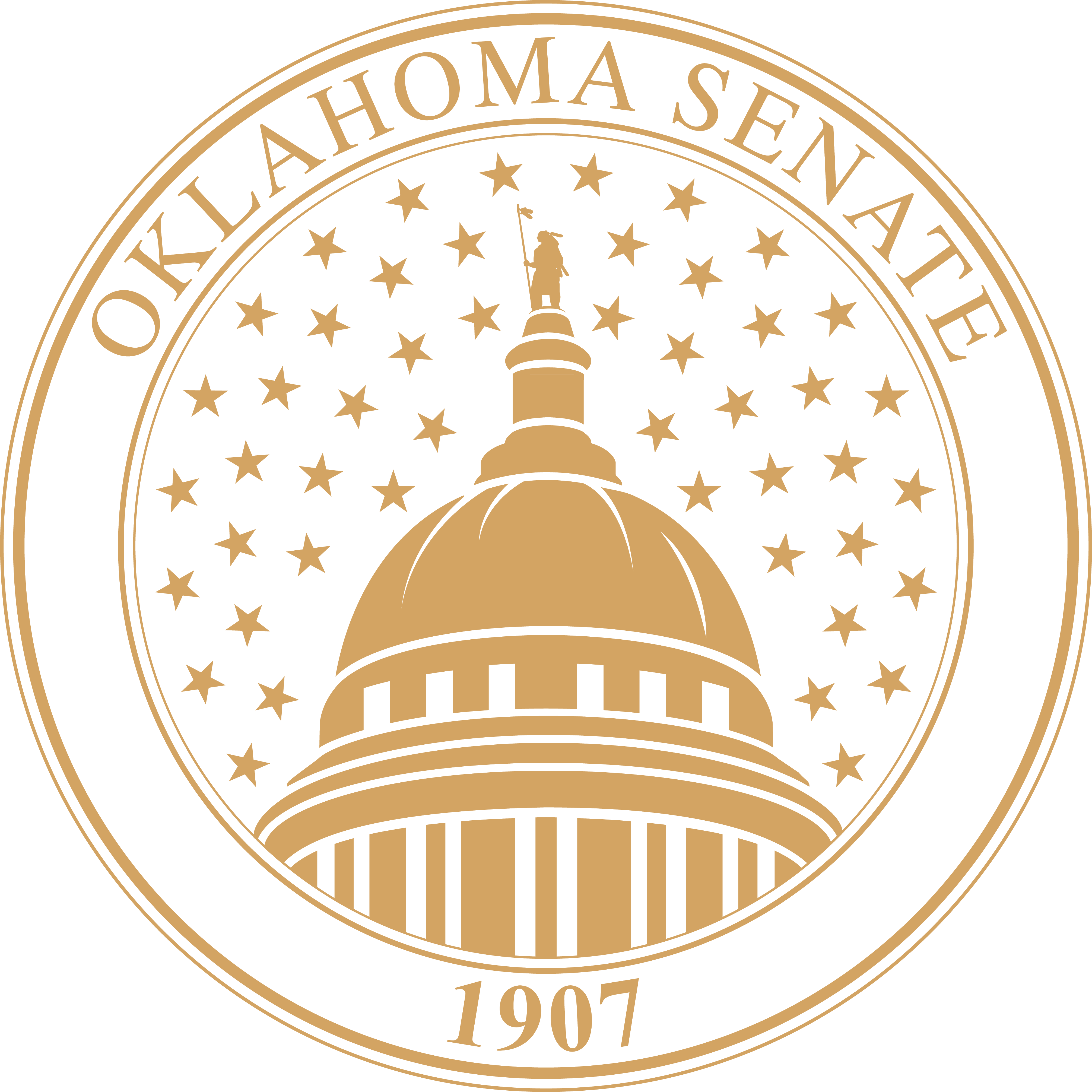 Great Seal of the State of Oklahoma, the official emblem