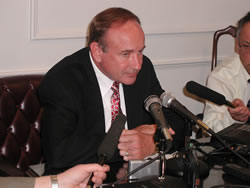 Sen. Hobson comments on budget shortfall and GOP push to fund education first.