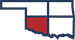 Oklahoma state map